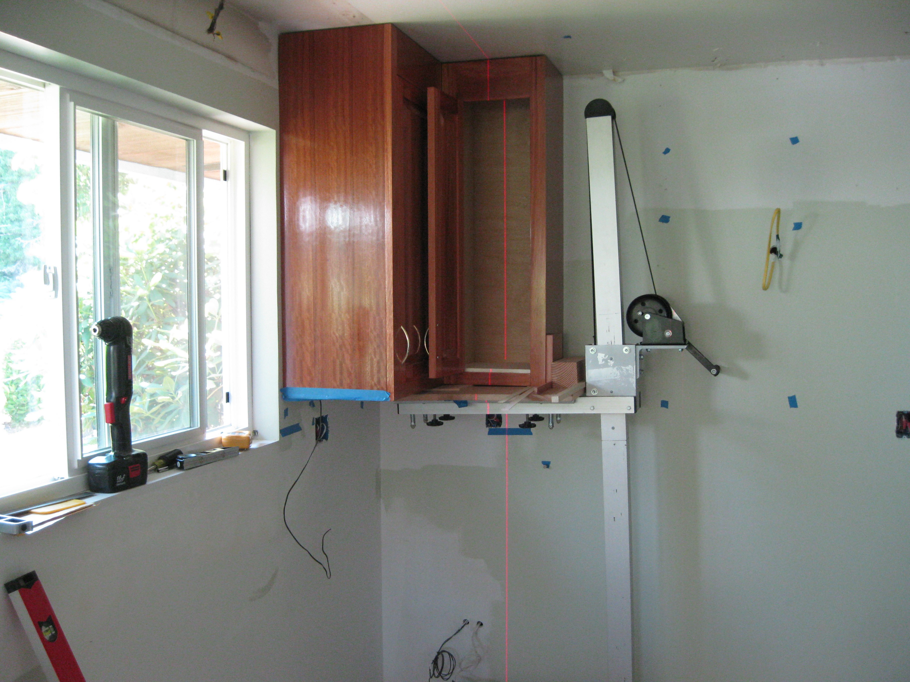 Upper Cabinet Installation