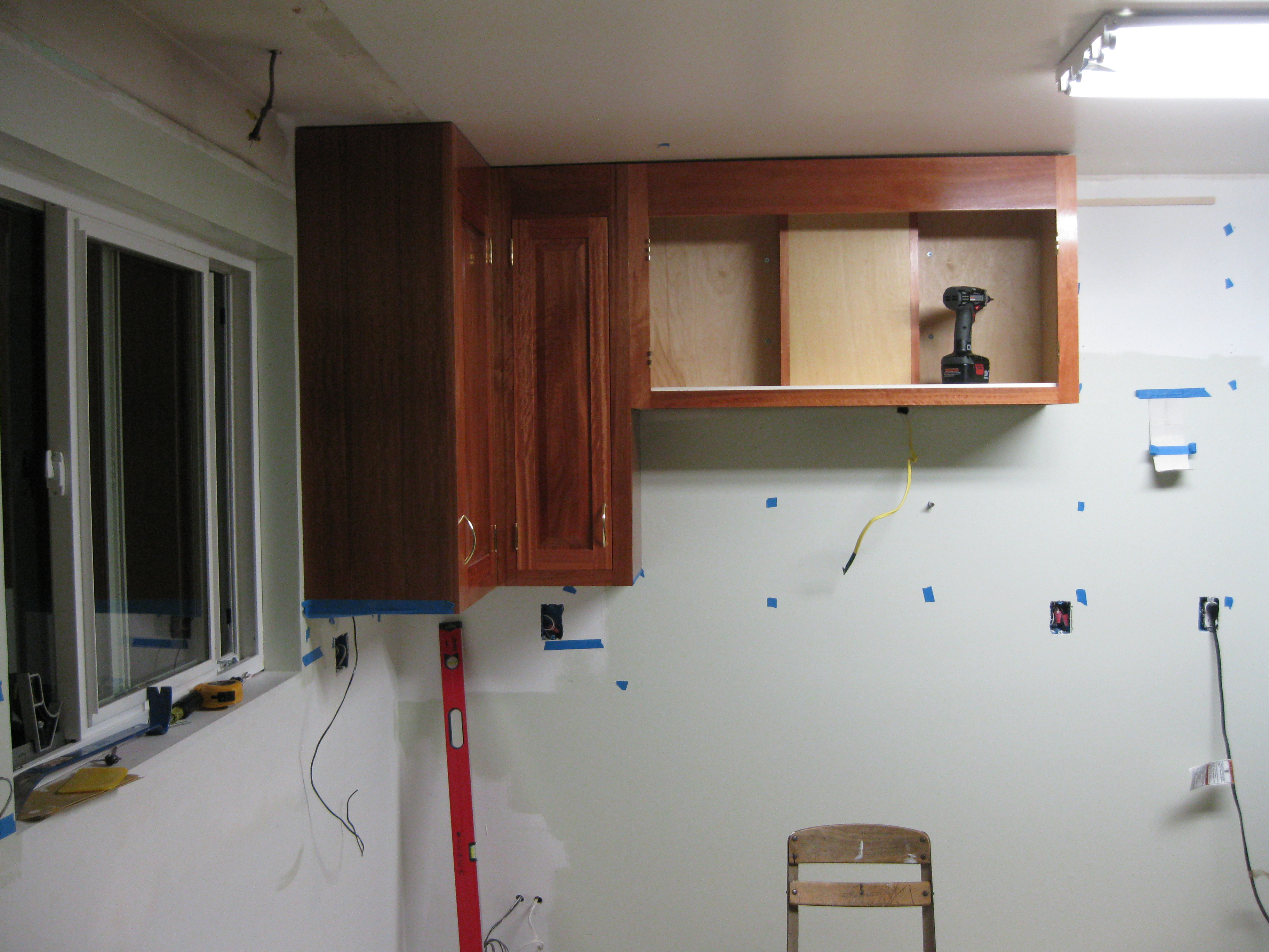 Upper Cabinet Installation