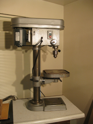 Continental_Heavy_Duty_Drill_Press-Left_View