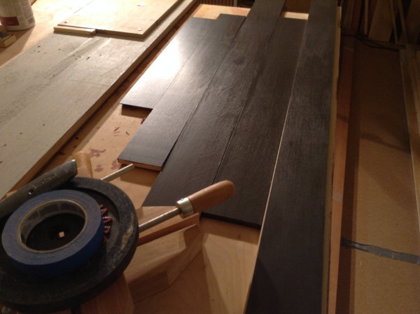 1/4" plywood toe kick surface application