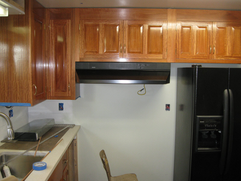 Range Hood Rough Install Kenmoore Model # 233.52549590