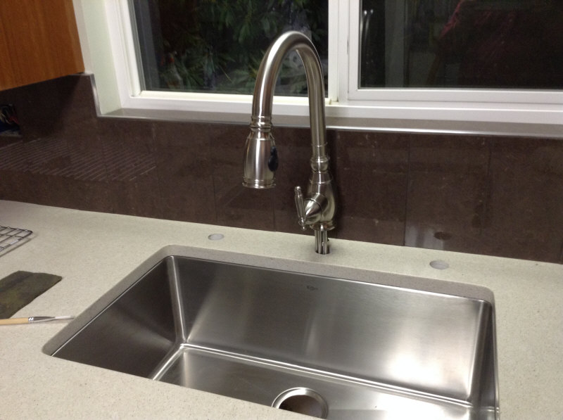 Kitchen tiles with matching grout