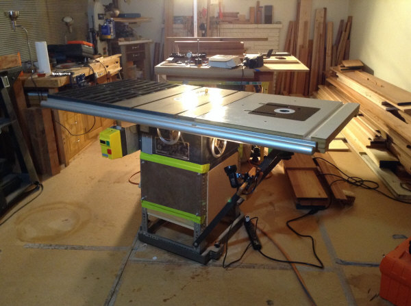 Table Saw Lubricated Top