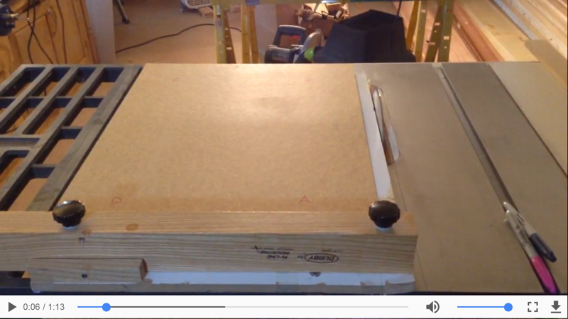 Table Saw Test #1