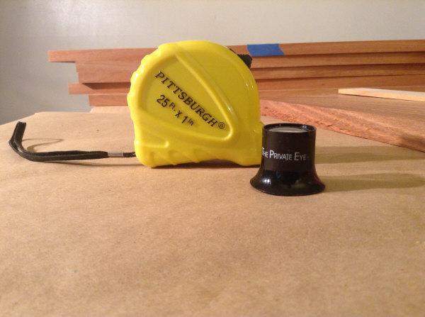 Tape Measure and Loupe