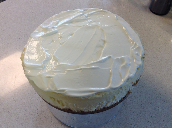 cheesecake sour cream icing