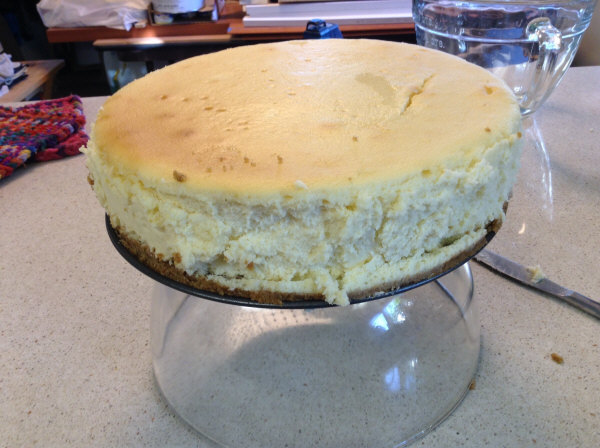 cheesecake cooling